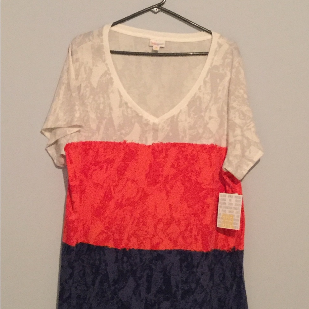 Lularoe Christy T Americana - Picture 1 of 1